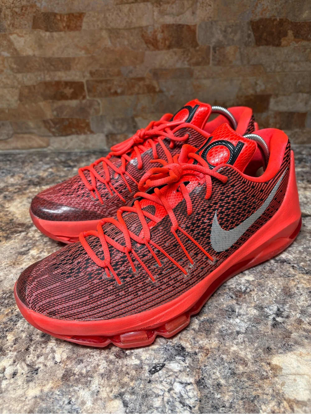 Nike Kevin Durant KD 8 Bright Crimson Size 10.5